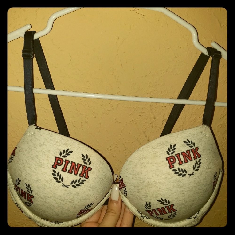 Victoria secret pink push up bra